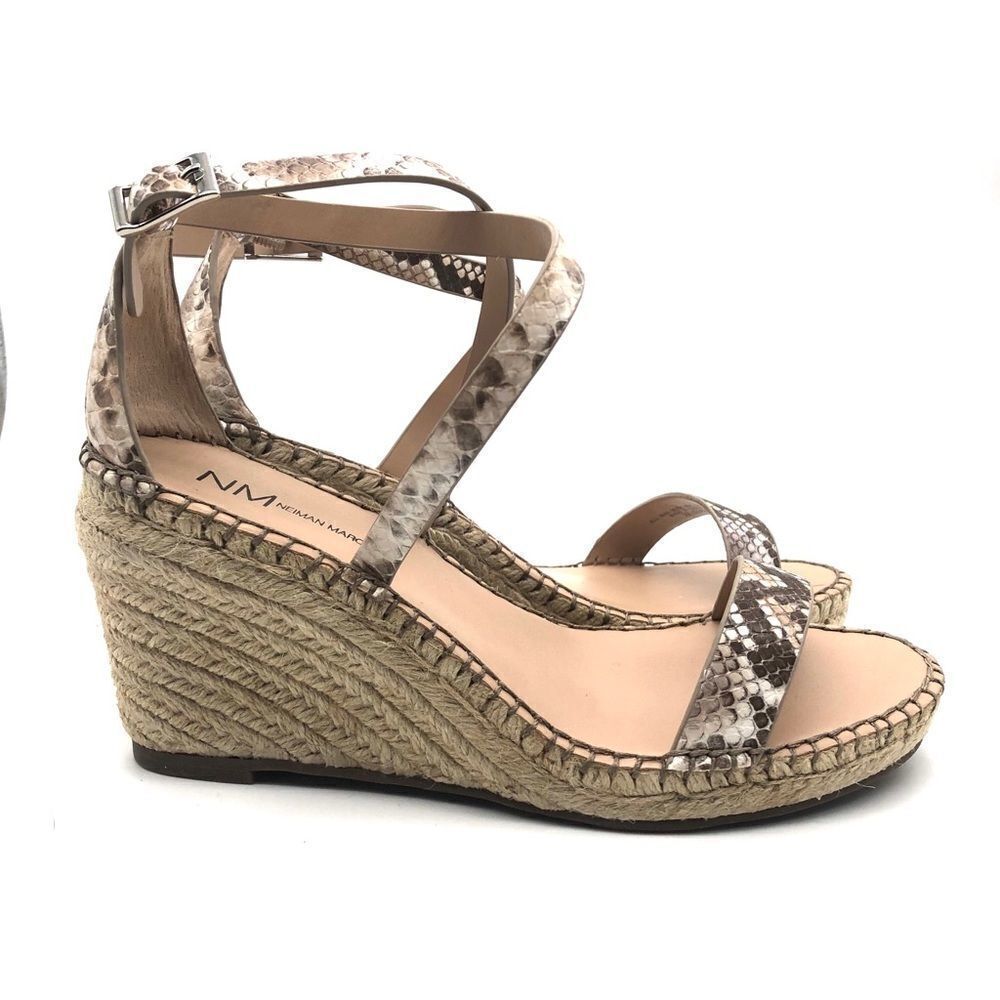Neiman Marcus Espadrille Sandals NWT/NIB